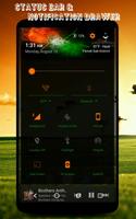 Independence Dark Theme CM12 تصوير الشاشة 2