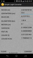 Simple Length Converter syot layar 2