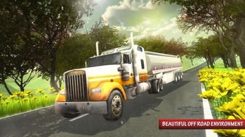 Offroad Oil Transport Cargo Truck Simulator capture d'écran 1