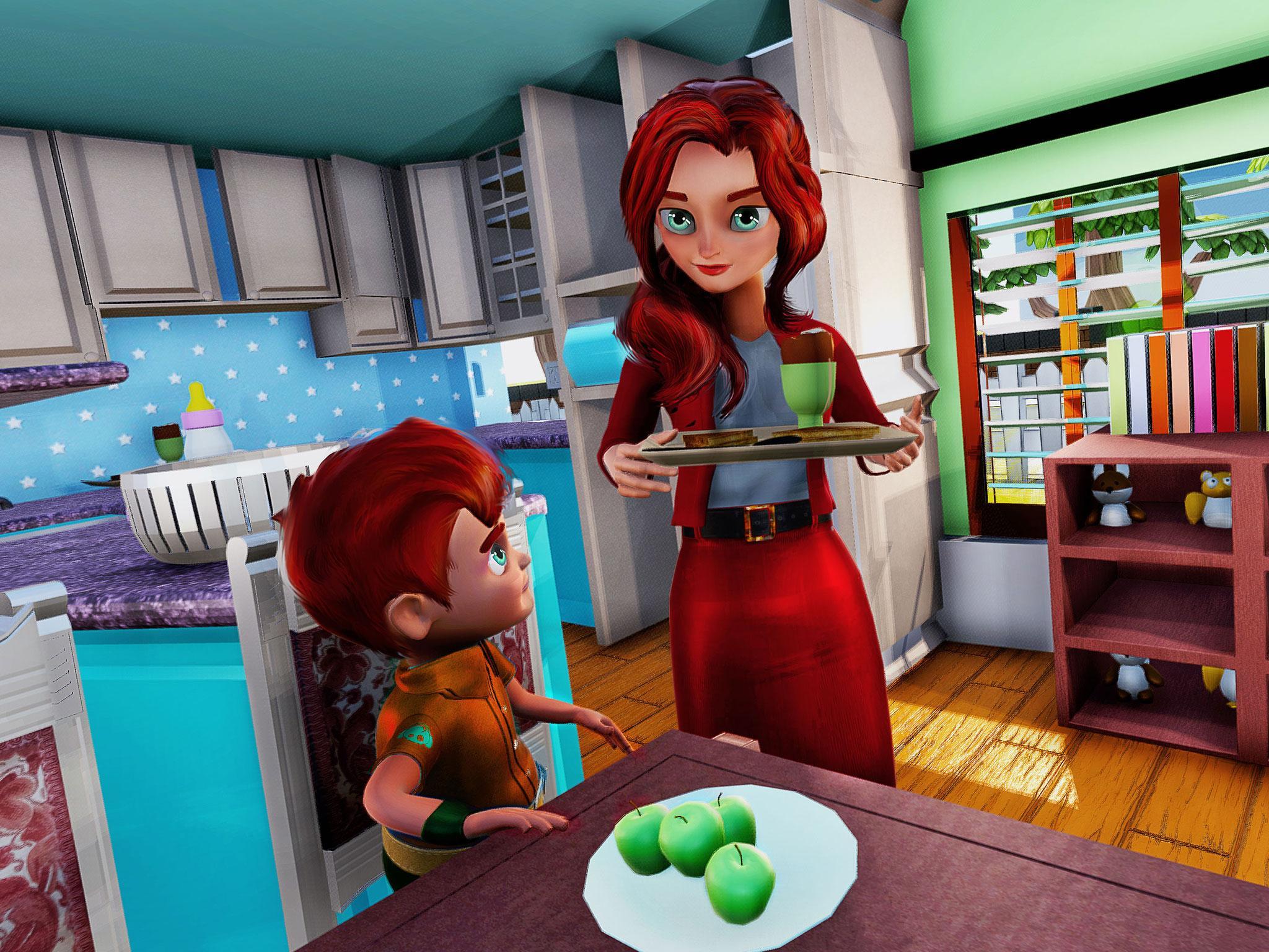 Мама игры 18. Hello Virtual mom 3d игра. Mother Simulator game. Virtual Families old game. Mom Simulator game\.