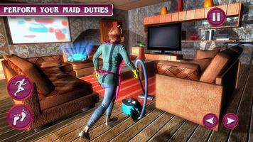 Virtual Maid Simulator captura de pantalla 1