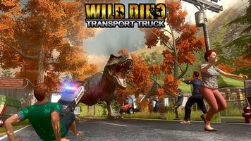 Wild Dino Transport Truck Affiche
