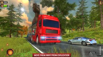 Wild Dino Transport Truck اسکرین شاٹ 2