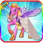 Poney games pets shop  Search icône