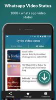 Lyrical Videos - Whatsapp video status-poster