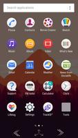 برنامه‌نما Jugo Theme For Xperia عکس از صفحه