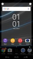 BlackX Theme For Xperia स्क्रीनशॉट 2