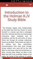 Holman KJV Study Bible Affiche