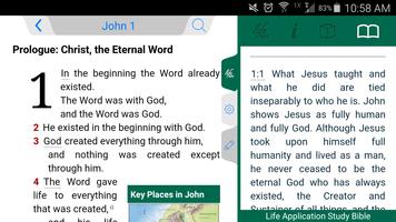 Life Application Study Bible скриншот 2