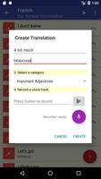 Phrasebook! (create your own Audio Dictionary) (Unreleased) تصوير الشاشة 2