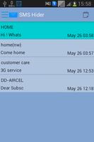 SMS Hider স্ক্রিনশট 2