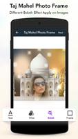 2 Schermata Taj Mahal Photo Frame