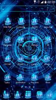 Tema de Blue Tech View captura de pantalla 1