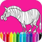 Coloring Book Cartoon For Kids icon