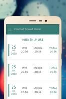 Internet Speed Meter اسکرین شاٹ 3