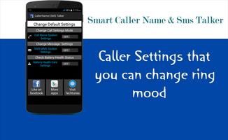 Smart Caller Name & SMS Talker imagem de tela 1