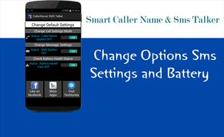 Smart Caller Name & SMS Talker syot layar 2