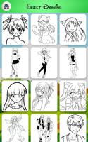 DrawFy: Anime Coloring capture d'écran 1