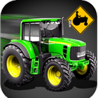 ikon Tractor Farm Cargo Parking