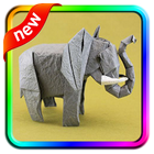 Origami Animal 3D icône