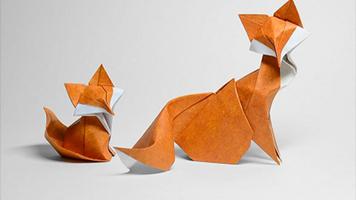 Poster Origami Animal 3D