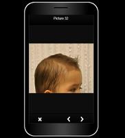 Más de 500 estilos de peinados para bebés captura de pantalla 1