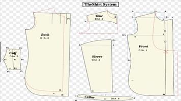 پوستر Clothing Patterns