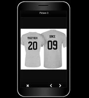 700 Desain T Shirt Pasangan screenshot 2