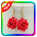 Quilling Paper Earring Design icône