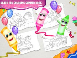 Summer Cool Coloring Book スクリーンショット 3