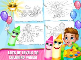 Summer Cool Coloring Book imagem de tela 2