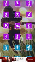 Fornite Emotes New Season الملصق