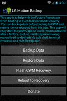 LG Motion Backup CM10 Edition الملصق