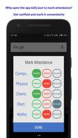 Attendiary: Simple Attendance Tracker for Students capture d'écran 1