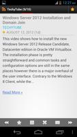 TechyTube RSS Reader screenshot 3