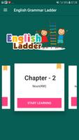 English Grammar Ladder Plakat