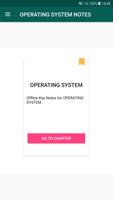 OPERATING SYSTEM NOTES पोस्टर