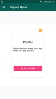 Physics Notes Plakat