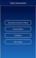 Video Downloader for Facebook capture d'écran 2