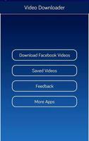 Video Downloader for Facebook تصوير الشاشة 2