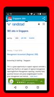 Jobs in Singapore-Jobs SG اسکرین شاٹ 1