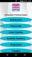 CBSE Class 10th Maths Notes : All Chapter Solution Affiche