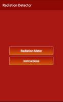 Electromagnetic Radiation Detector-Radiation Meter Affiche