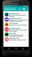 Healthy Diet Plans الملصق