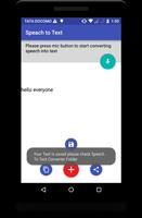 Discours To Text Converter capture d'écran 3