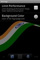 Indian Flag Live Wallpaper capture d'écran 2