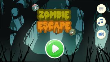 Zombie Escape - Haunted Forest Run Affiche
