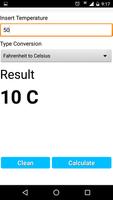 Temperature Convert - Celsius  اسکرین شاٹ 2