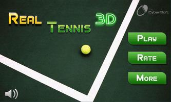 Play Real Tennis 3D Game 2015 plakat