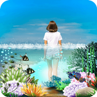 3D Water Effect Photo Editor Creative Editor أيقونة